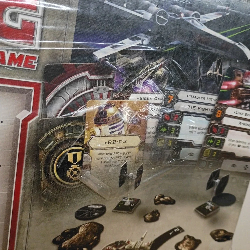 Star Wars X-Wing Miniatures Game Core Set SWX01 1st Edition Some Torn Plastic